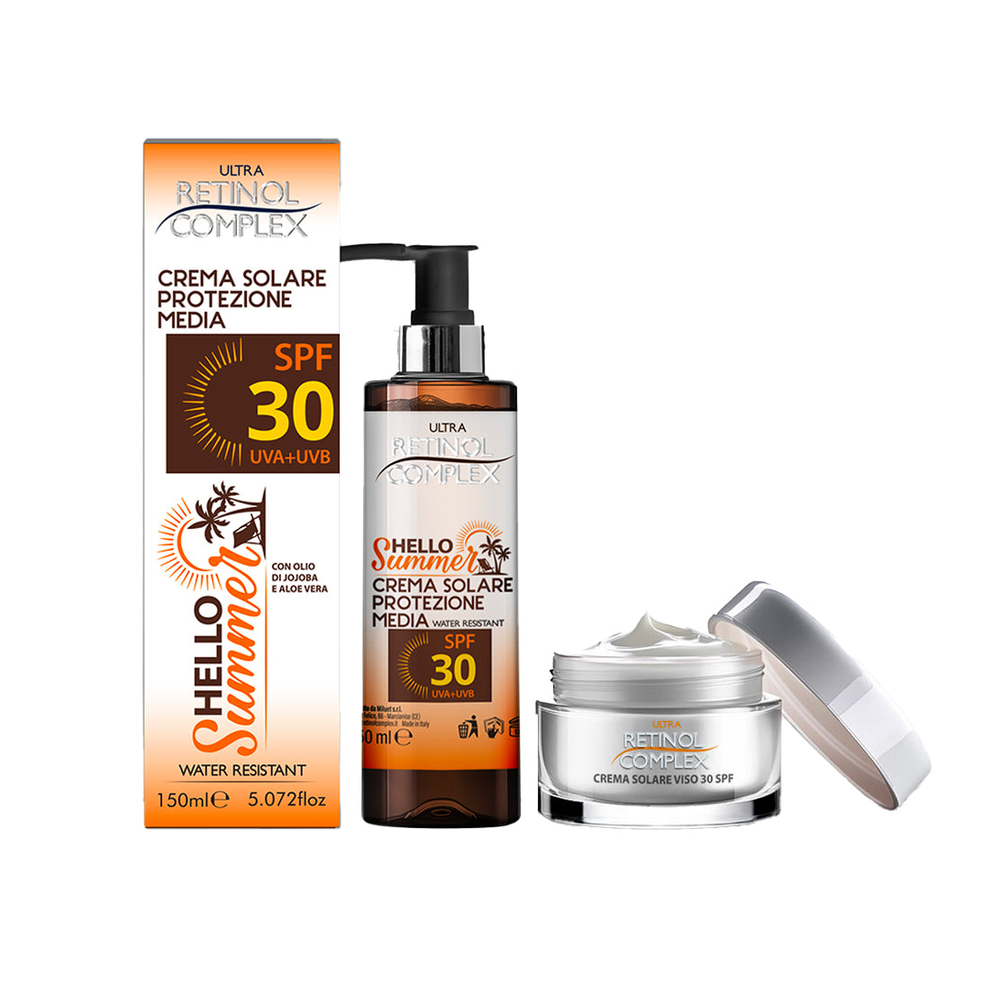 Kit Protezione Solare | Retinol Complex
